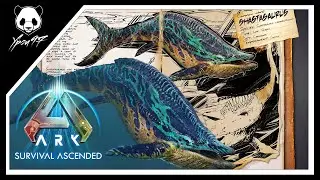 New Shastasaurus Dossier - The Center New Creature | ARK: Survival Ascended