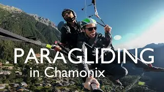 I ran off a mountain!! | Paragliding in Chamonix
