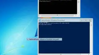 Windows Powershell tiny font