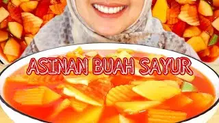 ASINAN BUAH & SAYUR MUKBANG ASMR | ASMR INDONESIA #asmreating #mukbang #asmrmukbangasmr