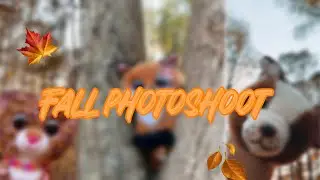 Beanie boo: Fall photoshoot