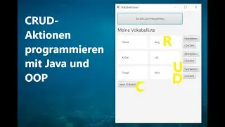 Warum du ein CRUD-Beispiel programmieren solltest, um Java und OOP zu lernen.