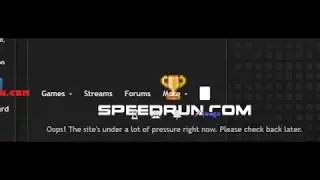 speedrun.com in current year