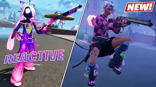 AVA Skin Reactive Gameplay (Underland Nexus Bundle)! Fortnite