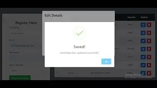 How to edit data using AJAX (Asynchronous Request)?