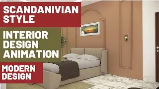 SCANDANIVIAN STYLE INTERIOR DESIGN 1BHK