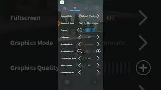 These are the best settings for Roblox mobile