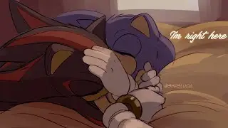 “I’m Right here” (Sonadow comic💙❤️)