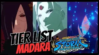 📊TOP 3 MADARA - TIER LIST Naruto STORM CONNECTIONS