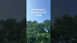 Knowing and Doing - the split with adhd 