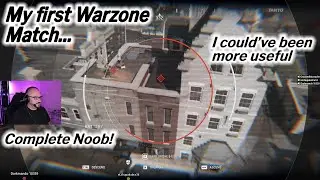First Time playing Call of Duty Warzone | I sucked!