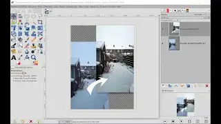 Blauwe sneeuwfoto's verbeteren met Gimp