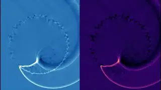 Supersonic particle motion - Euler-Lagrange - Discontinuous Galerkin - FEM - Python/Matlab/C++