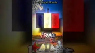 Pakistan vs France 🇵🇰🇫🇷 | #france #pakistani #country #geography #nature