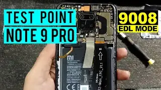 Cara Tespoin Redmi Note 9 Pro (Joyeuse) Mode EDL 9008