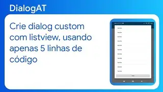 Dialog custom com listview