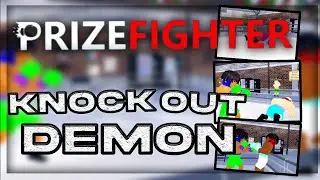 Becoming the KNOCKOUT DEMON in Prizefighter (Roblox)