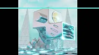 CSG Animation (Digital Art) METAL WORLD