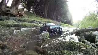 Axial SCX10 4X4 Jeep Water runs