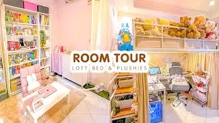 Loft Bed, Piano, & TOO MANY Plushies 💖 | Room Tour 2025