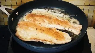 Радужная форель на сковороде