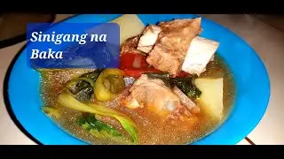 Pwede pala isigang ang buto butong baka? | Sinigang na Baka