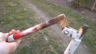 Самодельный замок для ленинградского ледобура