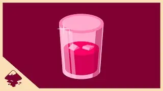 Pink Drink | Strawberry Juice | Inkscape Speedart