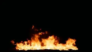 Fire swing effect black screen video | Fire burning black screen video