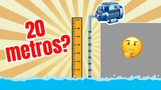 🤯Cuánta ALTURA puede SUCCIONAR una BOMBA de agua MÁXIMO??