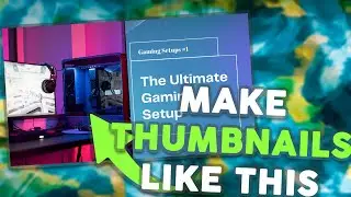 How To Make AWESOME Thumbnails For Free... (Canva)