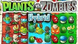 PvZ "Hybrid v2.3.7": New Adventure & HARD MODE (SD Quality)