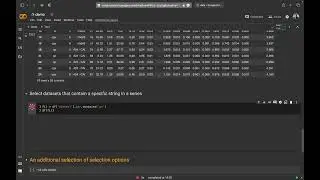Basics- Manipulating row, columns, filters (again), etc. using pandas