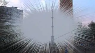 ТВ башня спасает город от разрушительной молнии