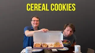 First Time eating Cereal Cookies from Crumbl Cookies