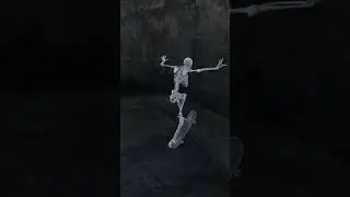 bones on a skateboard, he is living his beat afterlife. #skate3 #gaming #skateboarding #skate
