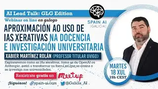 AI Talks: GLG Edition #1 IA Xerativa no sector universitario e de investigación