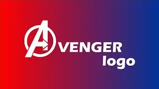 How to create Avengers logo || Coreldraw tutorial || Graphic designing