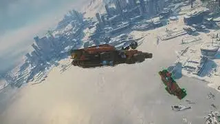 Parking and unsuccessful evacuation. Argo SRV.