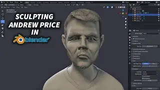 Sculpting Andrew Price in Blender - Blender Guru