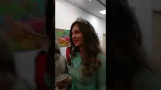 Открытие выставки Александры Ерастовой