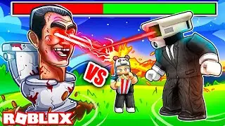 I Played Skibidi Battle Simulator and Made Them Fight! - Roblox