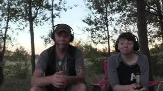 Human  Bones, an old grave.  An EVP that says