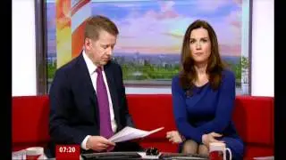 Susanna Reid Upskirt BBC Breakfast 14-05-2012