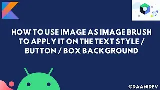 In Jetpack Compose - How to use Image as a text style and background on the Text / Button / Box