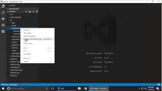 VSCode replace command shell