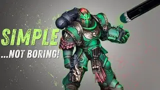 How to Paint Green Armour (My Simple Method)
