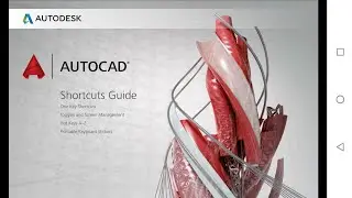 List of shortcut keys used in AutoCAD