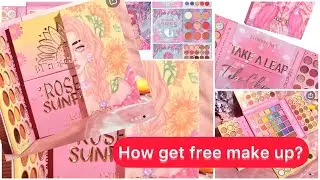 How get free make up?