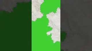 Grunge Paper Transitions on Green Screen Background